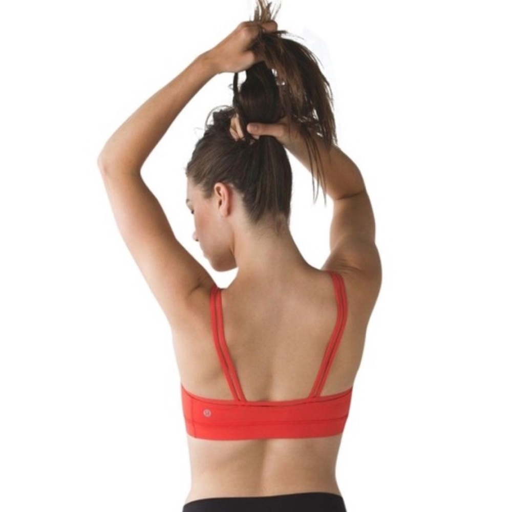Lululemon Coral Sports Bra Sz 4